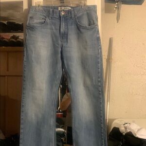 Lee Blue Straight Jeans Classic Fit